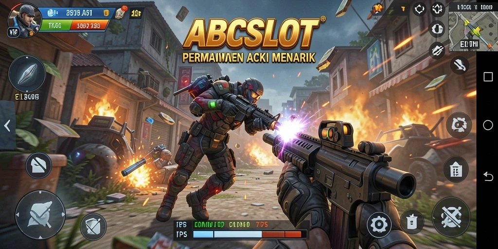 Tampilan gameplay menegangkan di ABCSLOT dengan karakter unik dan aksi cepat.