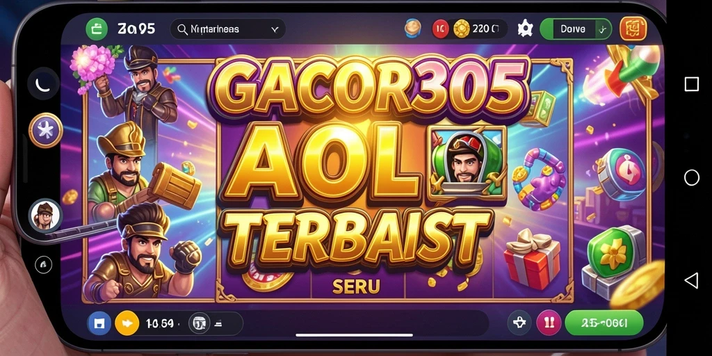 Tampilan gameplay menarik dari GACOR305 penuh aksi slot.