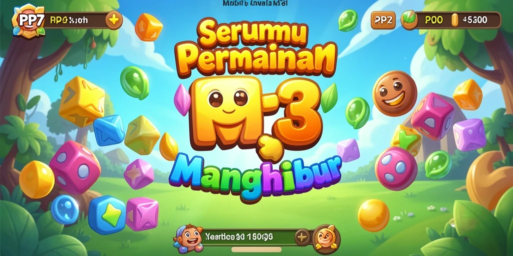 Tampilan gameplay PP7 yang seru dan penuh warna.