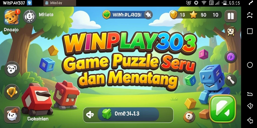 Tampilan menarik dari gameplay Puzzle di WINPLAY303.